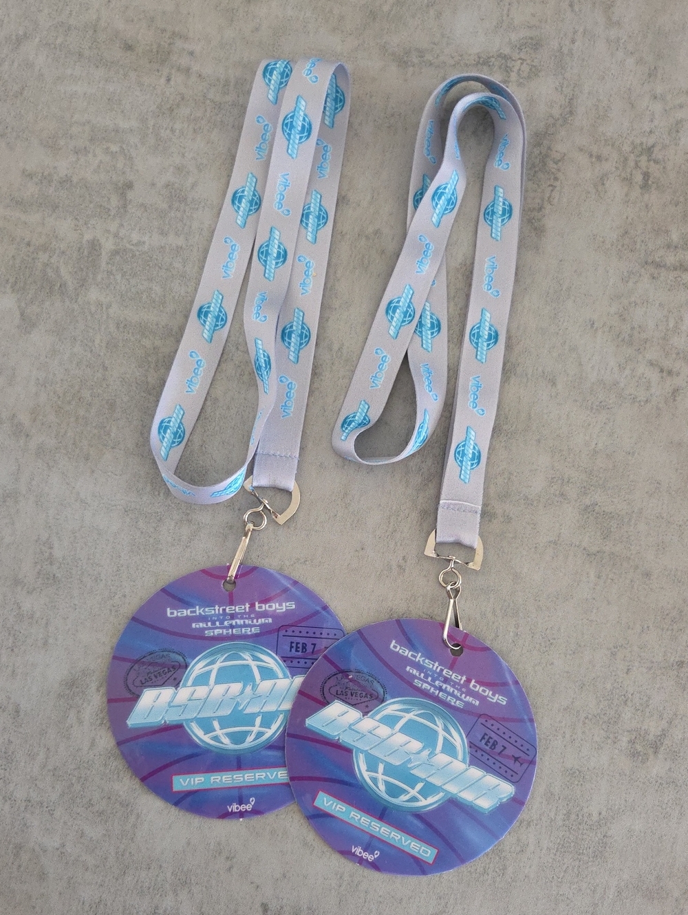 Backstreet Boys VIP Reserved Lanyard